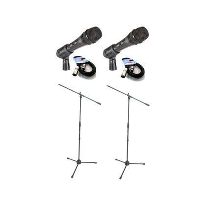 OQAN QMD01 BASIQ Microfono dinamico + Asta RSM180 + cavo xlr xlr 2pcs