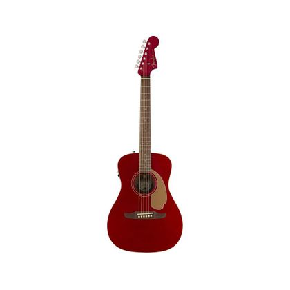 Fender Malibu Player Candy Apple Red Chitarra acustica elettrificata rossa