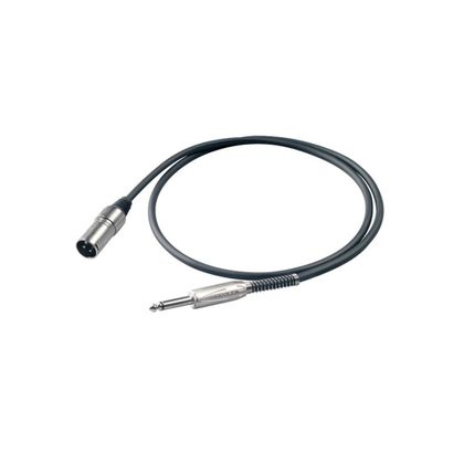 Proel BULK220LU3 Cavo mono Jack 6.3mm - XLR 3 mt.