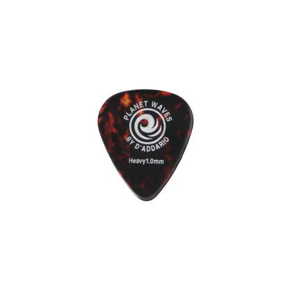 D'Addario Confezione da 25 Plettri Heavy 1.0 mm Shell