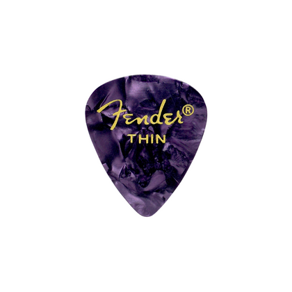Fender Purple Moto 351 Shape Thin Plettro per chitarra