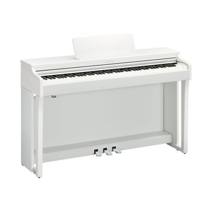 Yamaha Clavinova CLP625 White Pianoforte digitale bianco