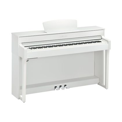 Yamaha Clavinova CLP635 White Pianoforte digitale bianco