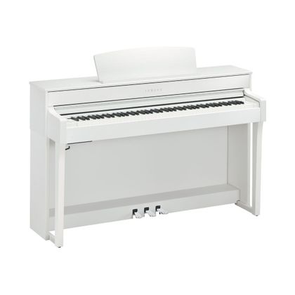 Yamaha Clavinova CLP645 White Pianoforte digitale bianco