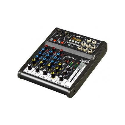 Italian Stage 2MIX4XU Mixer usb bluetooth 4 canali con effetti