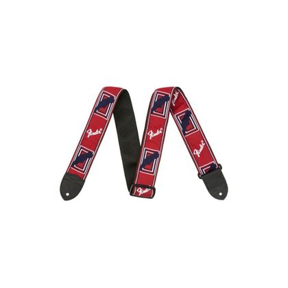 Fender Monogrammed Strap Red/White/Blue Tracolla per chitarra