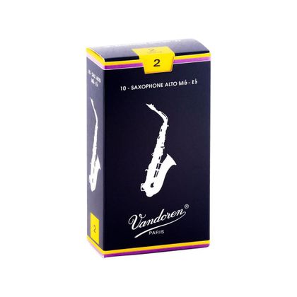 Vandoren Traditional SR212 ance per Sax Alto in Mib n. 2 (Confezione da 10)