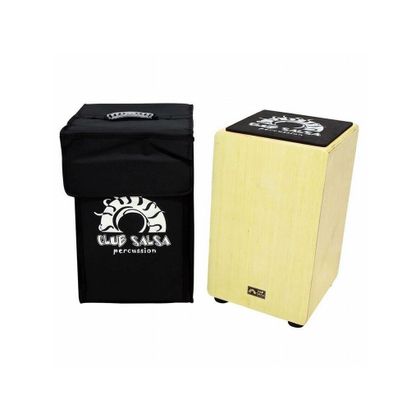 GEWA pure F830106 Cajon in betulla CLUB SALSA con borsa