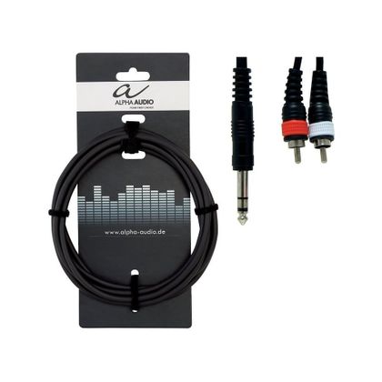 Alpha Audio Cavo Y Jack - RCA 3 mt