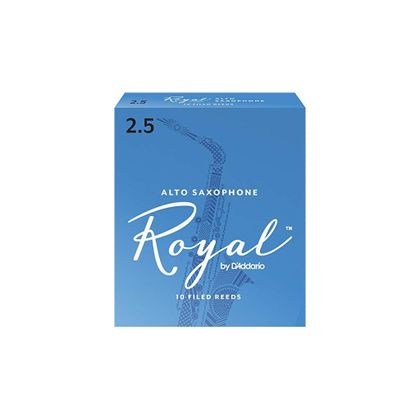 Royal by D'Addario Confezione da 10 ance per Sax Alto n. 2.5