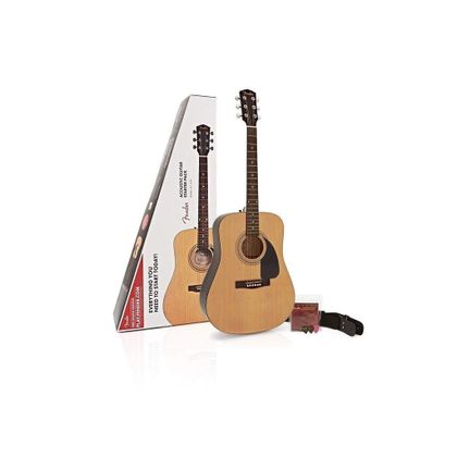 Fender FA115 V2 Pack Chitarra acustica Natural con accessori