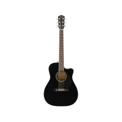 Fender CC60SCE Concert Black Chitarra acustica elettrificata Nera