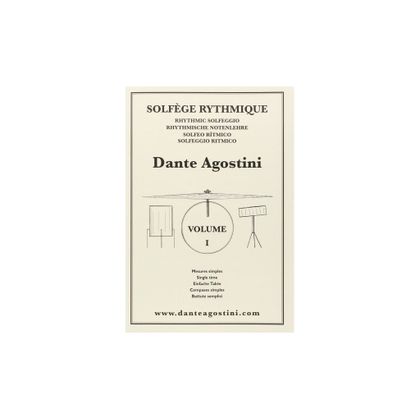 Dante Agostini - Solfeggio Ritmico Volume 1