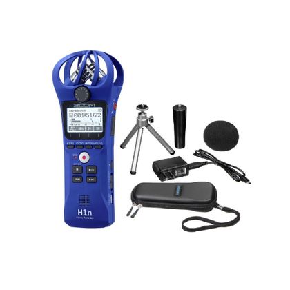 ZOOM H1N Blue Registratore digitale + Kit accessori APH-1n