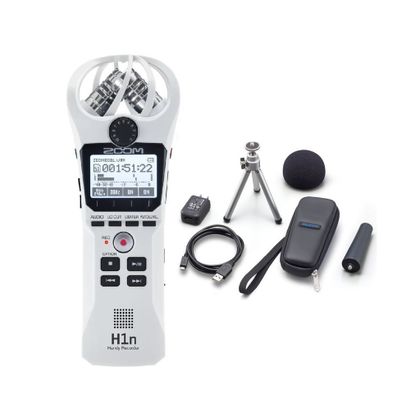 ZOOM H1N White Registratore digitale + Kit accessori APH-1n