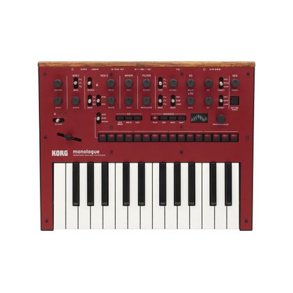 KORG MONOLOGUE Red Sintetizzatore analogico monofonico rosso 25 tasti