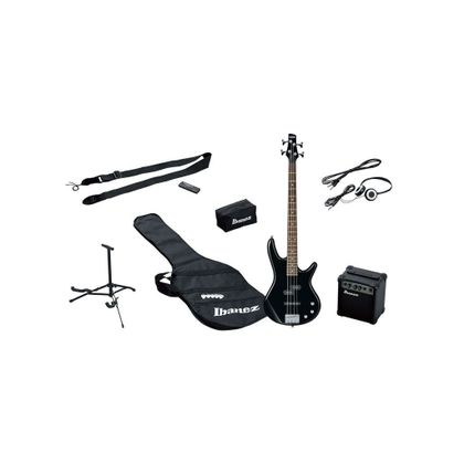 Ibanez IJSR190 BK Jumpstart Kit Basso elettrico black con amplificatore 10W e accessori