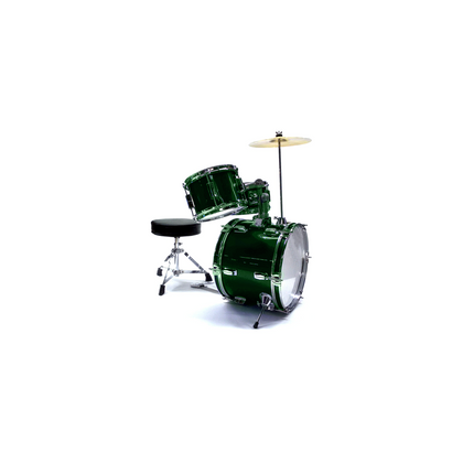 DAM JB J1043 Verde Batteria acustica Junior per bambini 3 pezzi