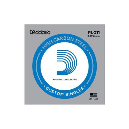 Corda singola per chitarra acustica / elettrica D'Addario 011