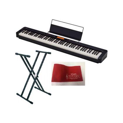 Casio CDP S350 Pianoforte digitale + Doppio supporto + copritastiera omaggio