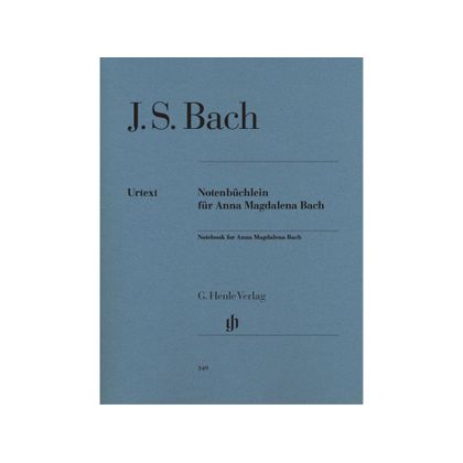 J. S. Bach - Notebook for Anna Magdalena Bach - Urtext