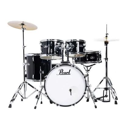 Pearl Roadshow RS505C/C31 Black Batteria acustica con piatti e sgabello