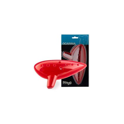 Stagg OCA-PL RD Ocarina in plastica rossa