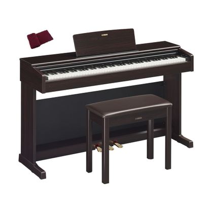 YAMAHA YDP144 Arius Rosewood Pianoforte digitale palissandro + panca + copritastiera omaggio