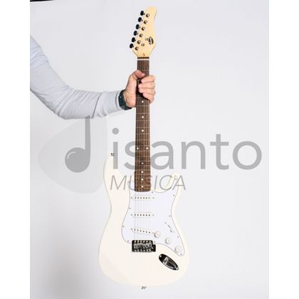 DAM E150WH Chitarra elettrica White
