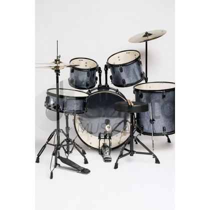 DAM P2211ABL Batteria Acustica Professionale Cassa 22" - Hardware e piatti inclusi - Sparkle Blue