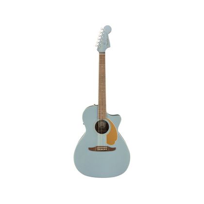 Fender Newporter Player Ice Blue Satin Chitarra acustica elettrificata