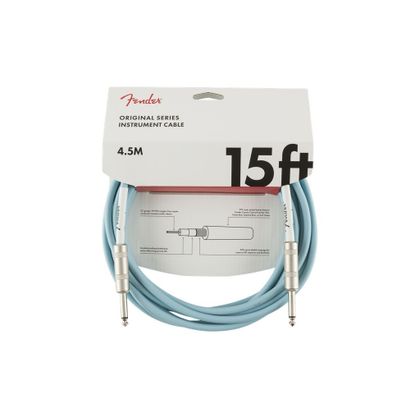 Fender Original Series Instrument Cable Daphne Blue Cavo per strumenti Jack - Jack 4.5 mt