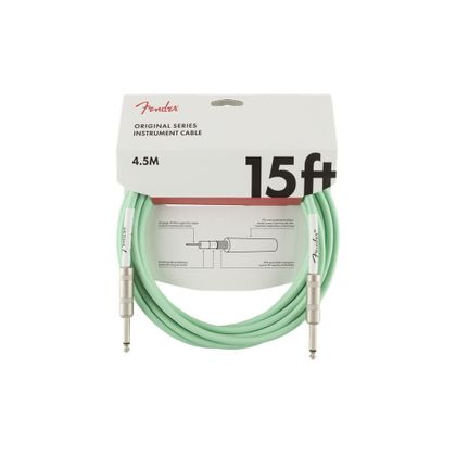 Fender Original Series Instrument Cable Surf Green Cavo per strumenti Jack - Jack 4.5 mt