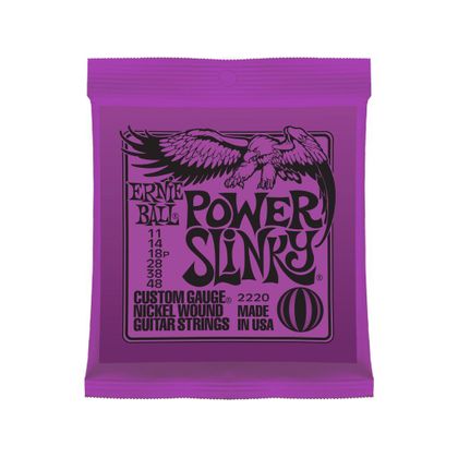 Ernie Ball 2220 Power Slinky Muta di corde per chitarra elettrica 011-048