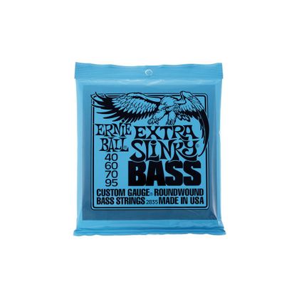 Ernie Ball 2835 Extra Slinky Bass Muta di corde per basso elettrico 040-095