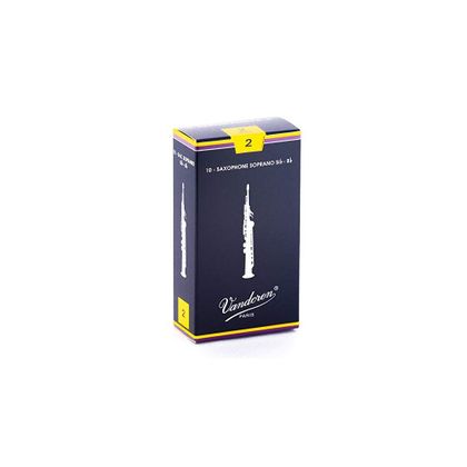 Vandoren Traditional SR202 ance per Sax Soprano in Sib n. 2 (Confezione da 10)