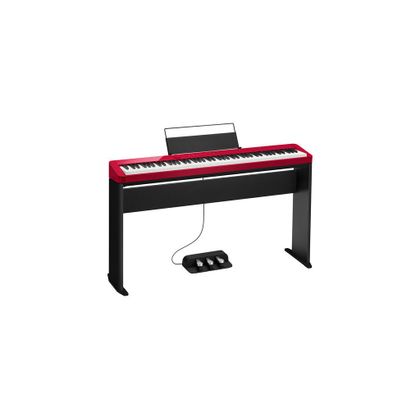 Casio Privia PX S1000 Red con stand in legno + pedaliera