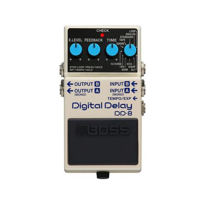 BOSS DD-8 Digital Delay Effetto a pedale con looper per chitarra