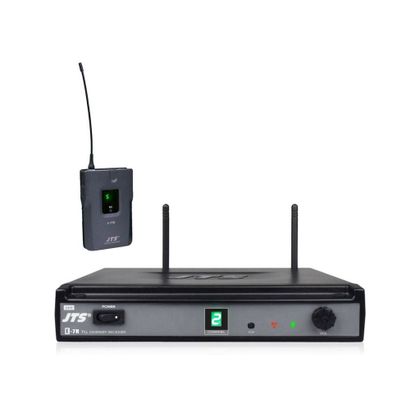 JTS E-7R/E-7TBD Radiomicrofono con bodyback wireless UHF