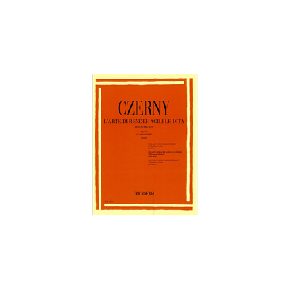 Czerny - L'arte di render agili le dita - 50 studi brillanti - Op. 740