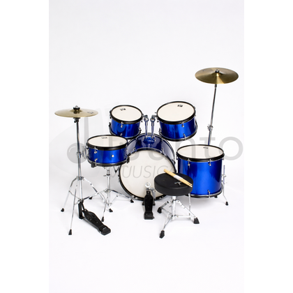 Batteria Acustica Completa - Junior Series 5 pezzi Blue