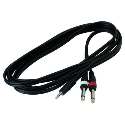 RockCable RCL20914D4 Cavo audio PC 2 Jack - mini jack 3 mt.