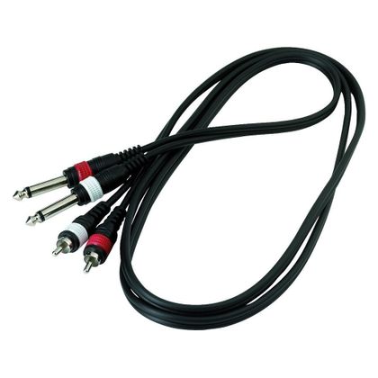 RockCable RCL20932D4 Cavo audio 2 RCA - 2 Jack 1,5 mt.