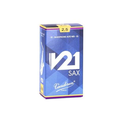 Vandoren V21 SR8125 ance per Sax Alto in Mib n. 2 ½ (Confezione da 10)