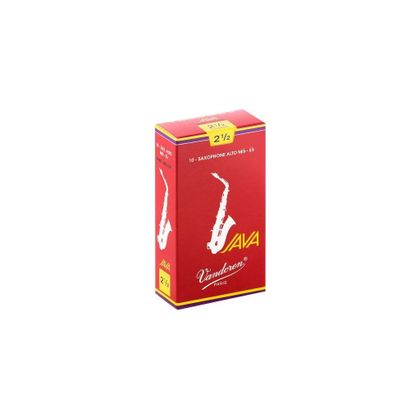 Vandoren Java Red SR2625R ance per Sax Alto in Mib n. 2 ½ (Confezione da 10)