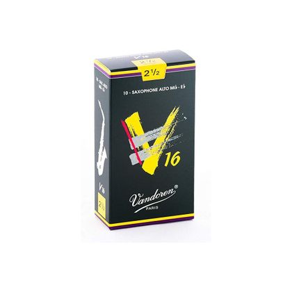 Vandoren V16 SR7025 ance per Sax Alto in Mib n. 2 ½ (Confezione da 10)