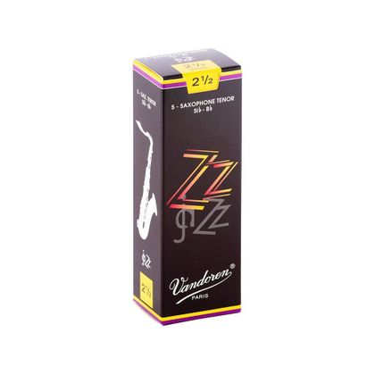 Vandoren ZZ Jazz SR4225 ance per Sax Tenore in Sib n. 2 ½ (Confezione da 5)