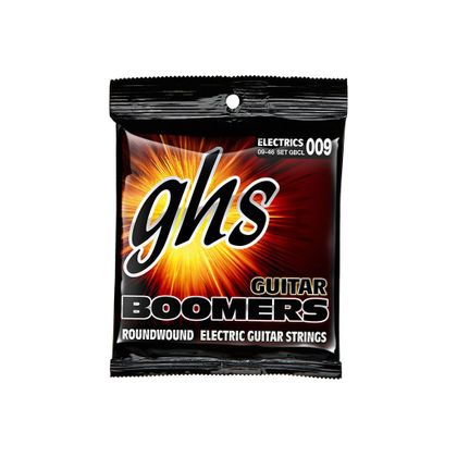 GHS GBCL BOOMERS Muta di corde per chitarra elettrica Custom Light 009-046