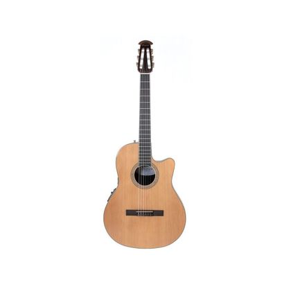 Ovation Celebrity Standard Nylon Mid Depth CS24C-4 Natural Chitarra classica elettrificata