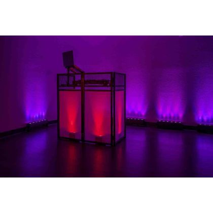 HEADLINER Huntington Tavolo Portatile per Consolle DJ